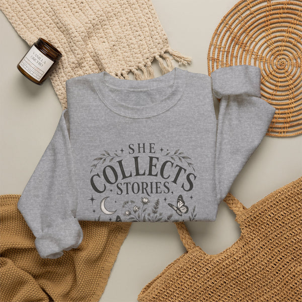 Book Lover Sweatshirt, Bookish Gift for Friend, Story Lover Shirt