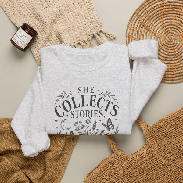 Book Lover Sweatshirt, Bookish Gift for Friend, Story Lover Shirt